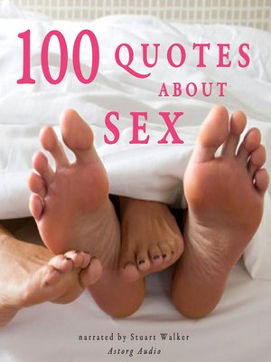 cover image of 100 Quotes about Sex